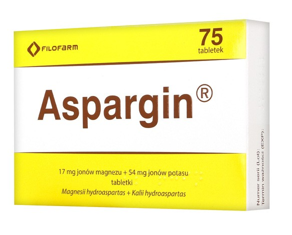 Aspargin, 250 mg + 250 mg, tabletki, 75 szt. (Filofarm)