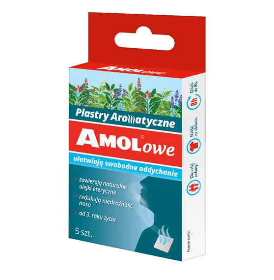 Amolowe plastry aromatyczne, 5 szt.