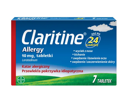 Claritine Allergy, 10 mg, tabletki, 7 szt.