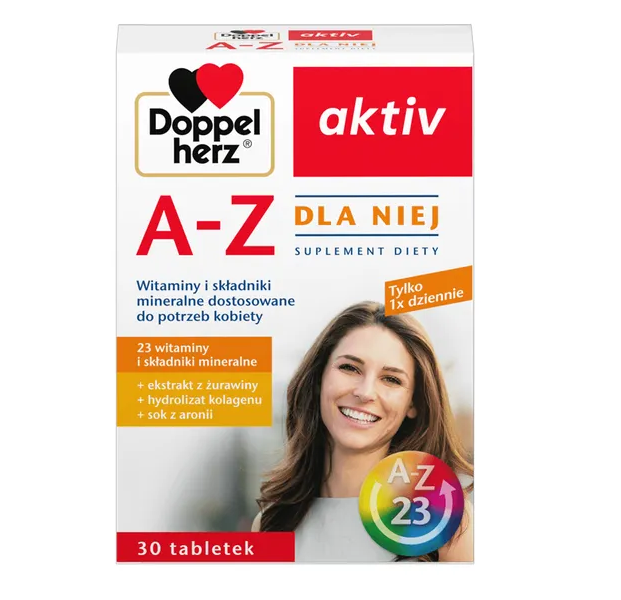 Doppelherz Aktiv A-Z Dla Niej, tabletki, 30 szt.