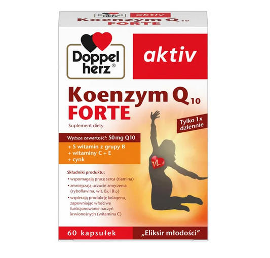 Doppelherz aktiv Koenzym Q10 Forte, kapsułki, 60 szt.