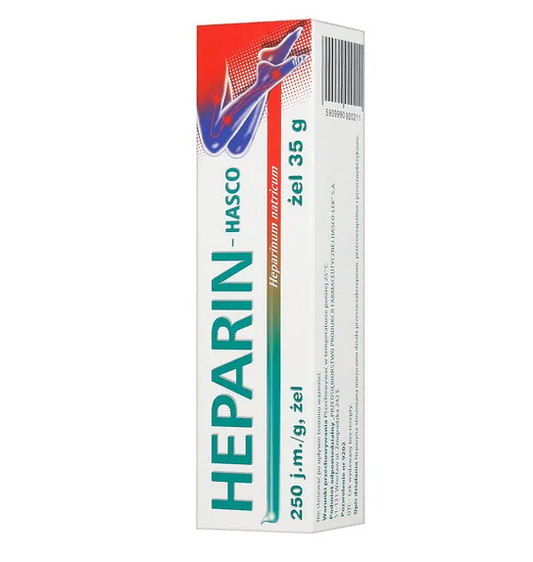 Heparin-Hasco, 250 j.m/g, żel, 35 g