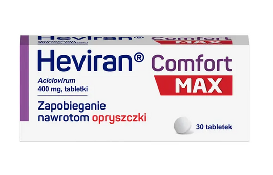 Heviran Comfort MAX, 400 mg, tabletki, 30 szt.