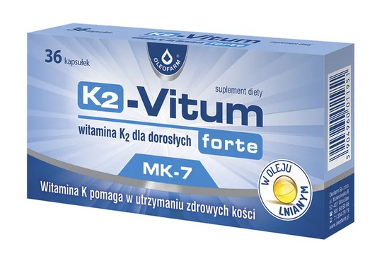 K2-Vitum Forte, kapsułki, 75 µg, 36 szt.