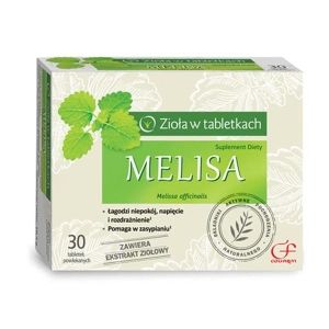 COLFARM MELISA ZIOŁA W TABLETKACH 30 TAB.
