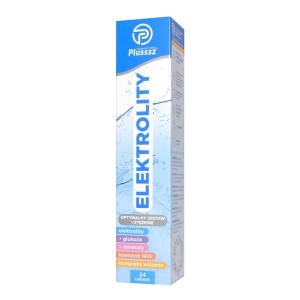 Plusssz Elektrolity, tabletki musujące, 20 szt.