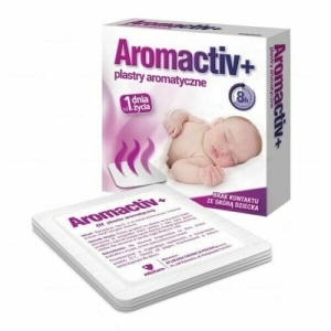 Aromactiv Plastry Od 1 Dnia Życia Ułatwiające Oddychanie 5 sztuk