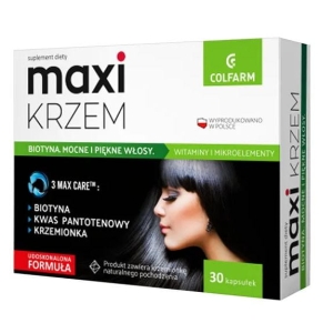Maxi Krzem, kapsułki, 30 szt. (Colfarm)