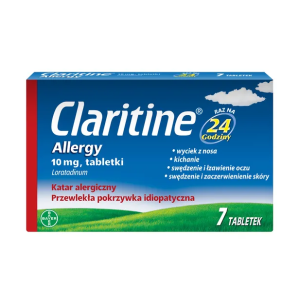 Claritine Allergy, 10 mg, tabletki, 7 szt.