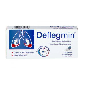Deflegmin 10 kapsułek