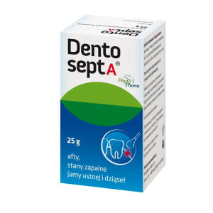Dentosept A, płyn do stosowania w jamie ustnej, 25 g