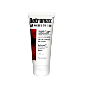 Detramax, żel kojący do nóg, 100 ml