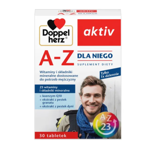 Doppelherz Aktiv A-Z Dla Niego, tabletki, 30 szt.