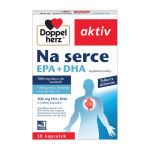 Doppelherz aktiv Na serce EPA + DHA, kapsułki, 30 szt.