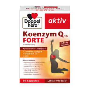 Doppelherz aktiv Koenzym Q10 Forte, kapsułki, 60 szt.