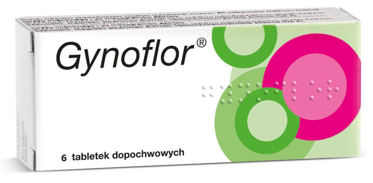 Gynoflor 6 tabletek dopochwowych