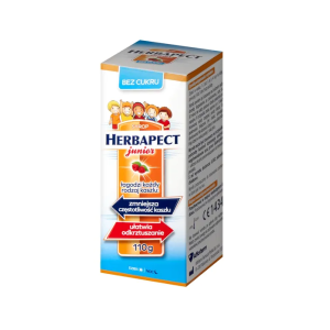 Herbapect Junior bez cukru, syrop, 110 g