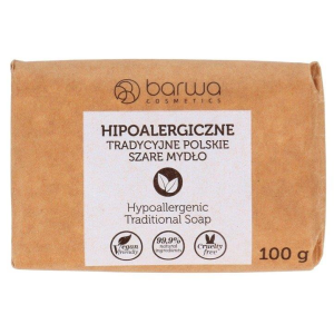 Barwa Tradycyjne Polskie Szare Mydło 100% Natury 100g