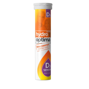 Hydro Optima Senior D3, tabletki musujące, 20 szt.