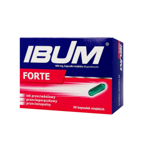 Ibum forte, 400 mg, kapsułki miękkie, 36 szt.