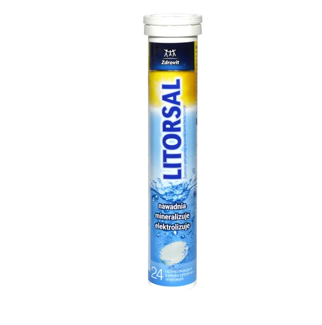 Zdrovit Litorsal, tabletki musujące, 24 szt.