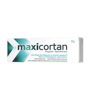 Maxicortan, 10 mg/g, krem, 15 g