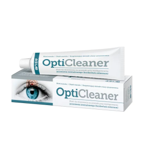 OptiCleaner, maść na powieki przy występowaniu jęczmienia zewnętrznego i gradówki, 15 g