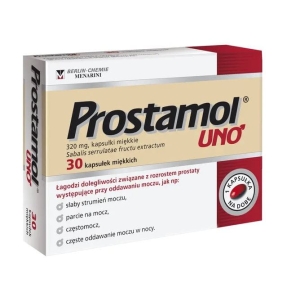 Prostamol Uno, kapsułki miękkie, 320 mg, 30 szt.