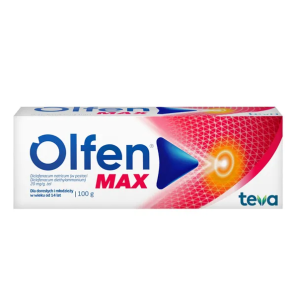 Olfen MAX żel 100 g - na bóle mięśni i stawów