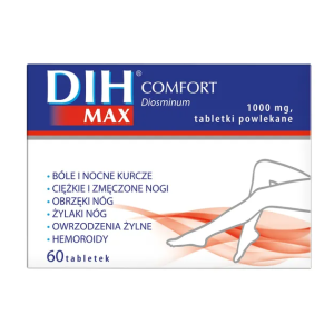 DIH Max Comfort 1000 mg tabletki powlekane 60 szt.