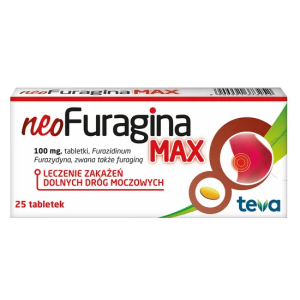 NeoFuragina Max 100 mg tabletki 25 szt.
