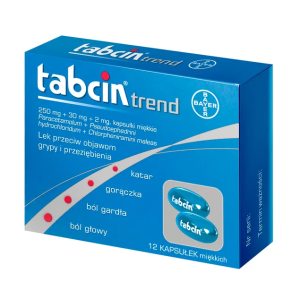 Tabcin Trend kapsułki miękkie 12 szt.