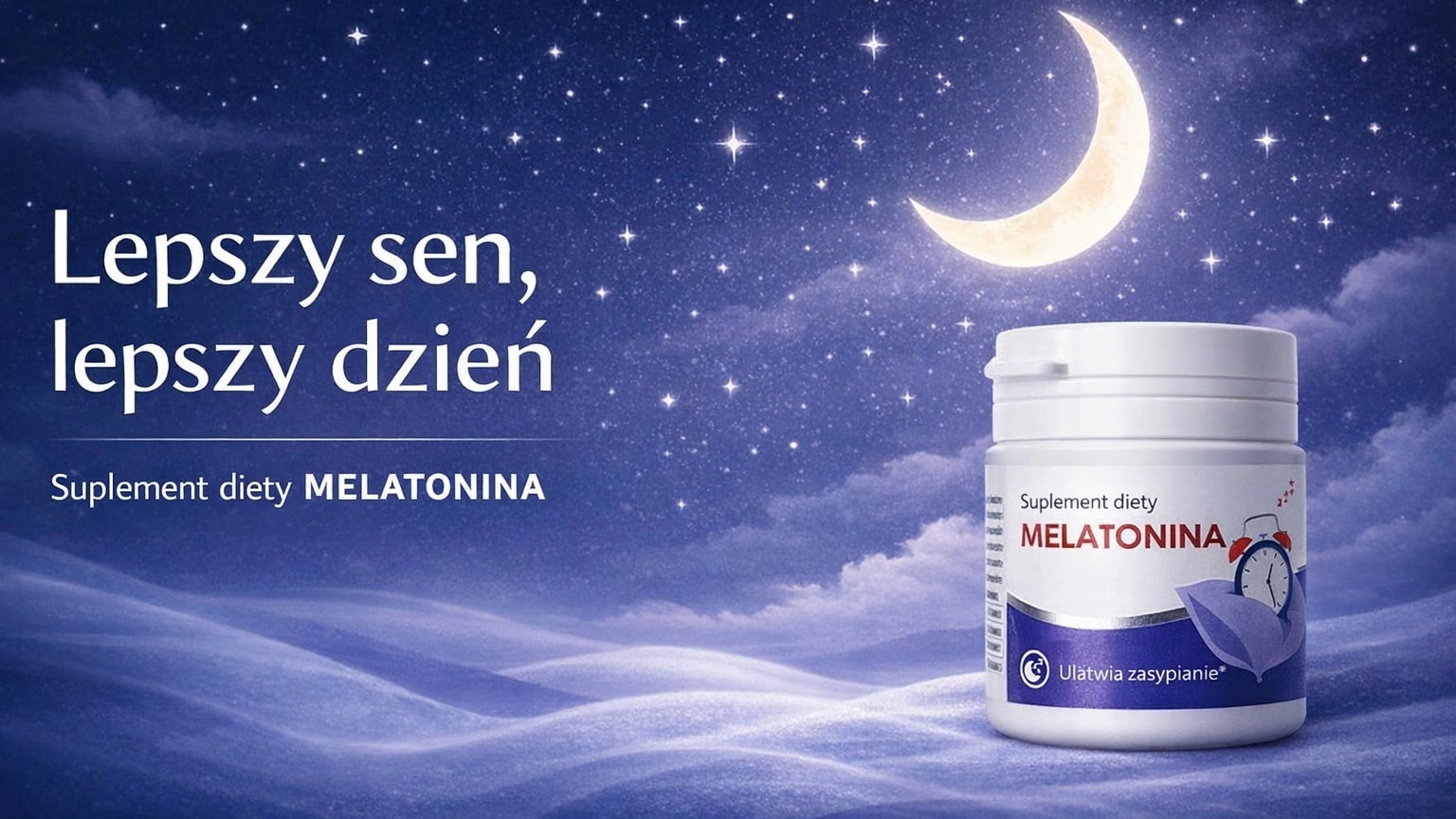 Melatonina suplementy na sen - Polska Apteka UK