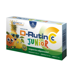 D-Rutin CC Junior, tabletki do ssania, 60 szt.