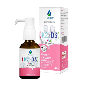 Avitale Witamina K2 z D3 Kids, krople, 30 ml