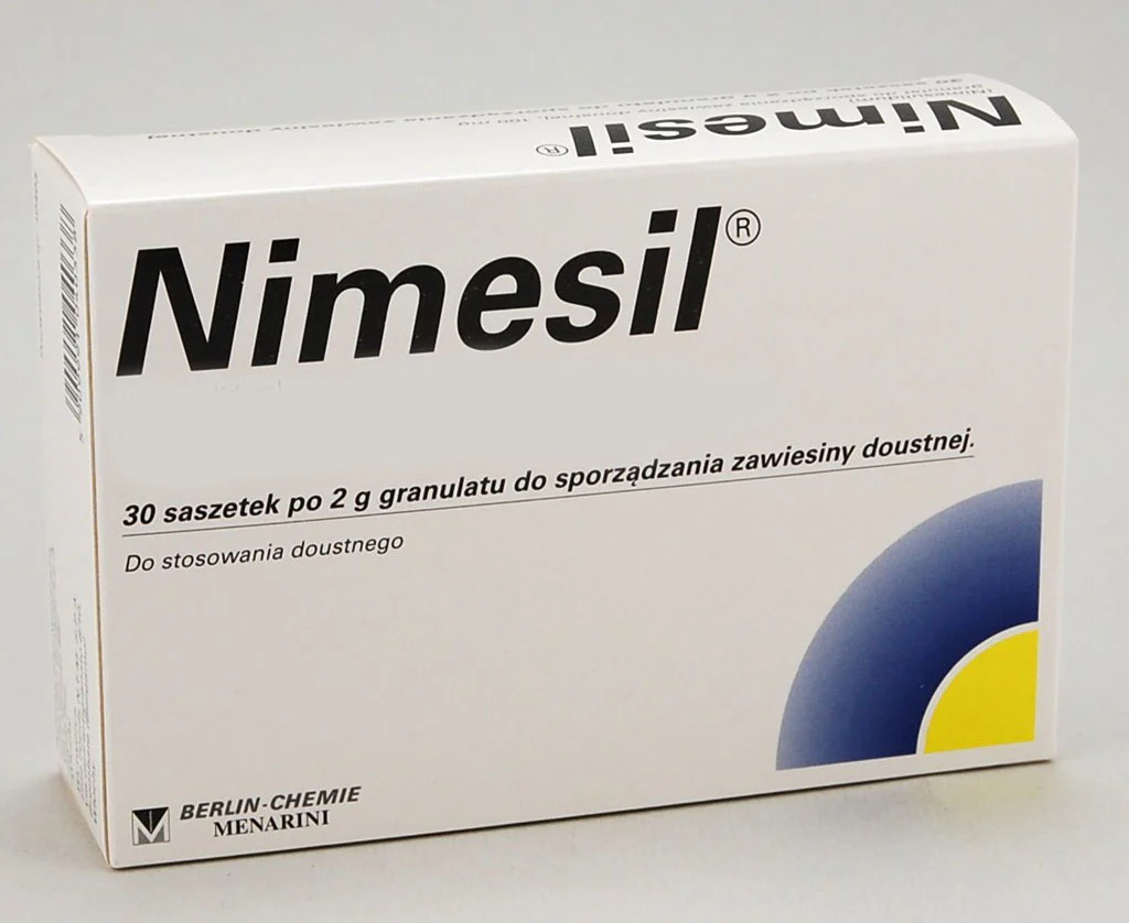 Nimesil, granulat do sporządzania zawiesiny, 100 mg/2 g, 30 saszetek